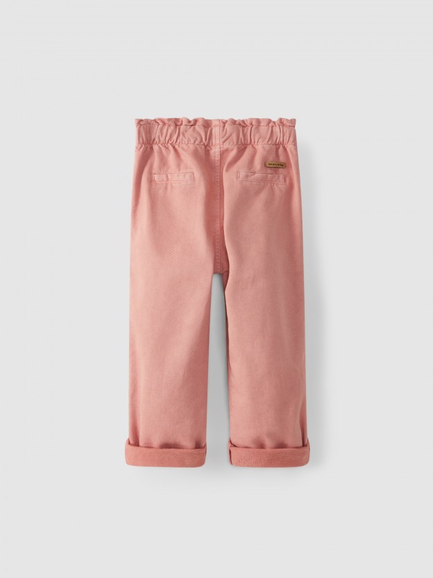 Twill pull-up pants Twill pull-up pants