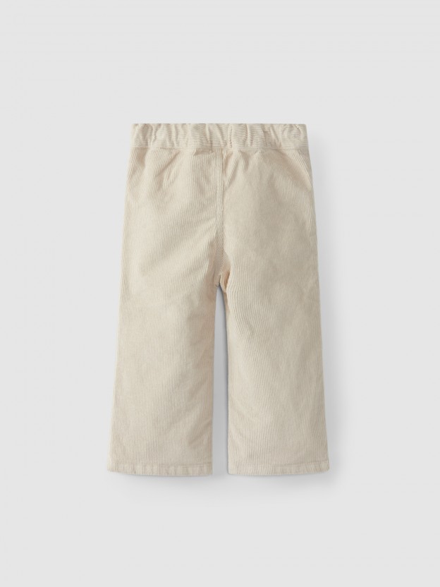Cal�as em bombazine wide leg