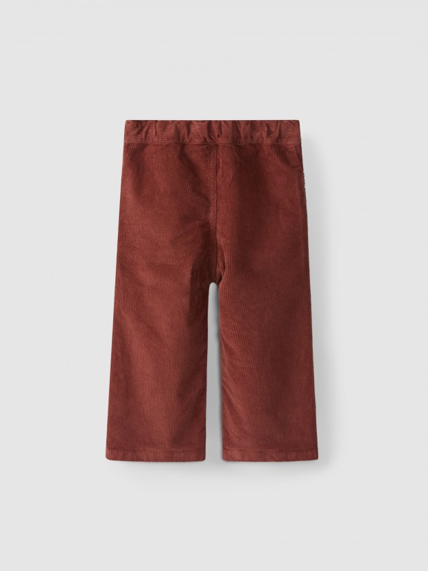 Wide-leg corduroy pants Wide-leg corduroy pants
