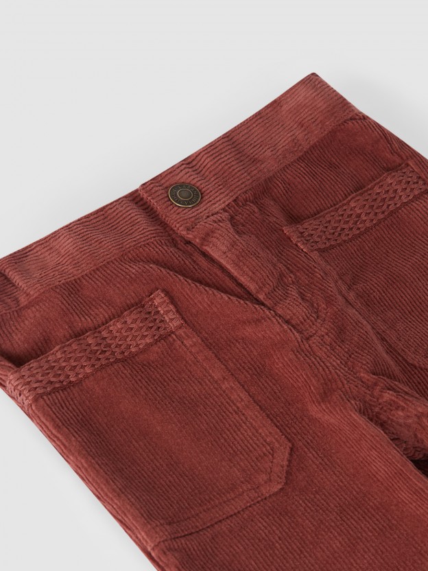 Wide-leg corduroy pants Wide-leg corduroy pants