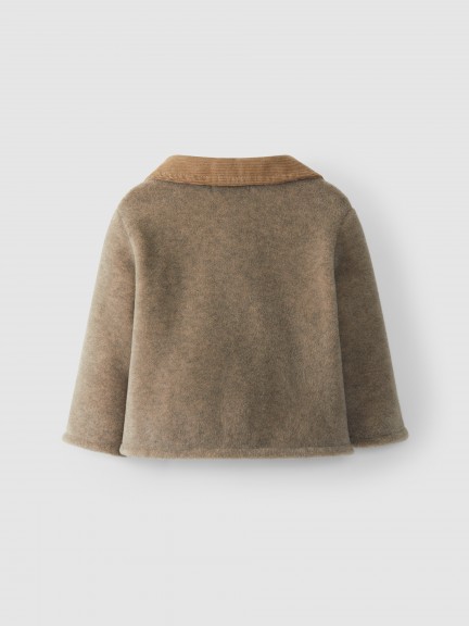 Chaqueta polar con cuello Chaqueta polar con cuello