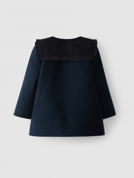 Overcoat with yoke Overcoat with yoke