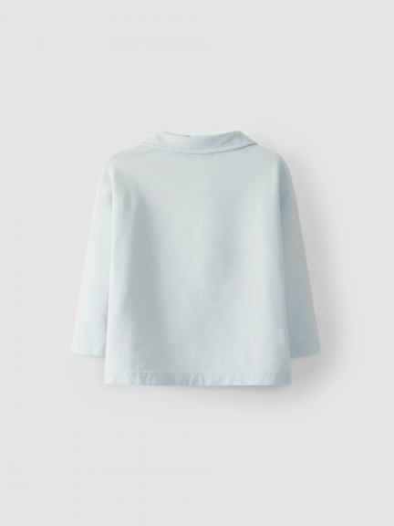 Longsleeve with pointy collar Longsleeve with pointy collar