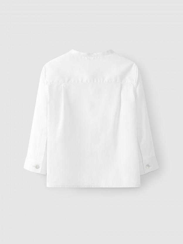 Chemise col mao