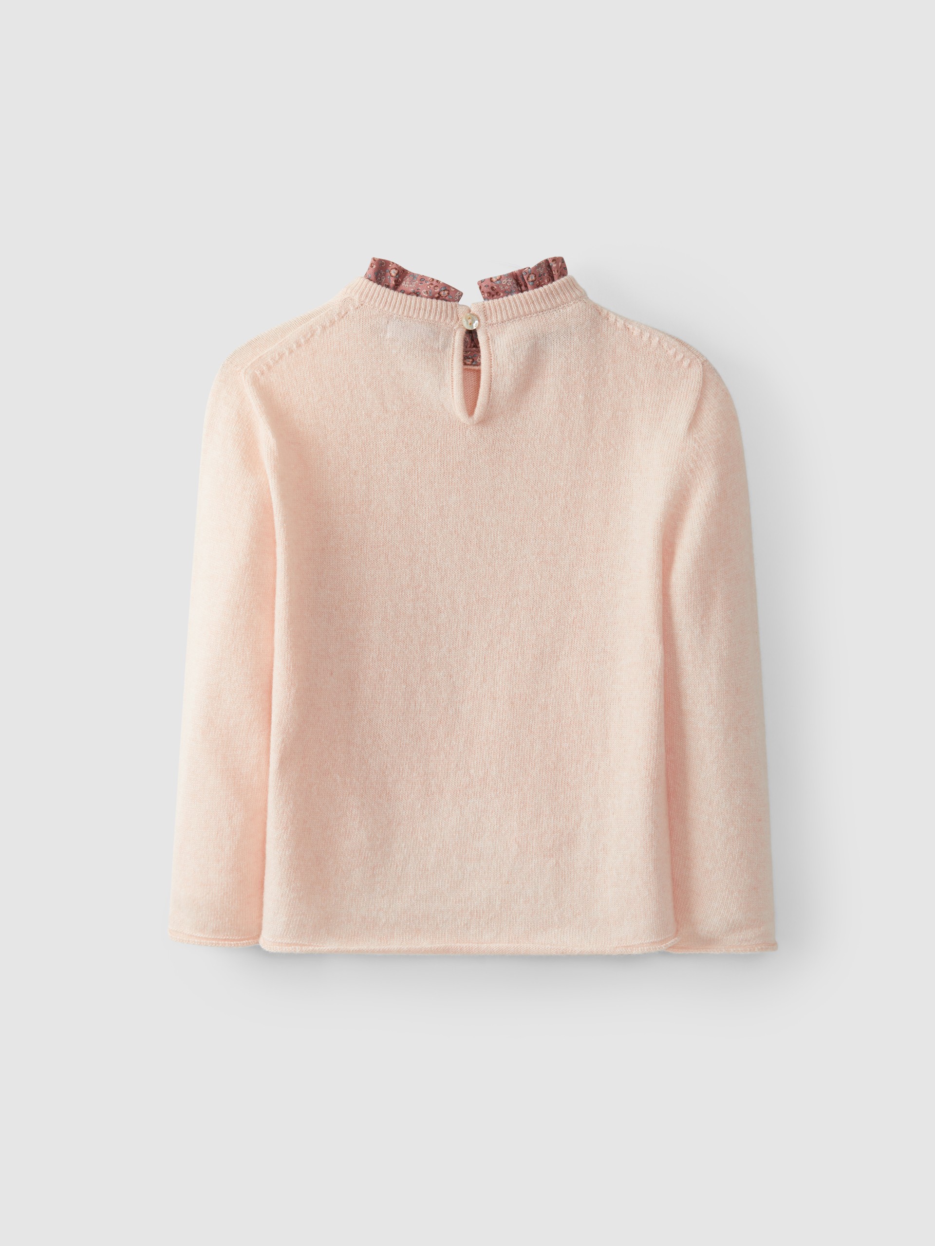 Camisola tricotada dois em um