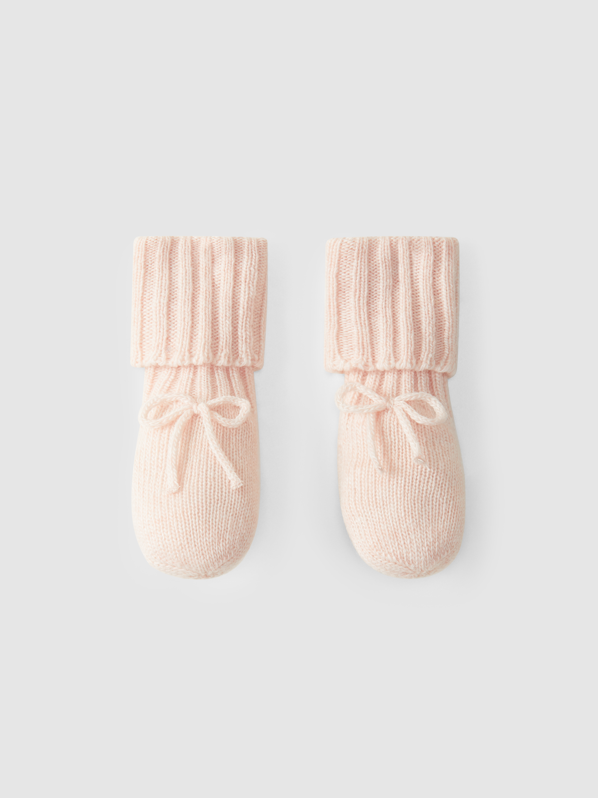 Knitted booties