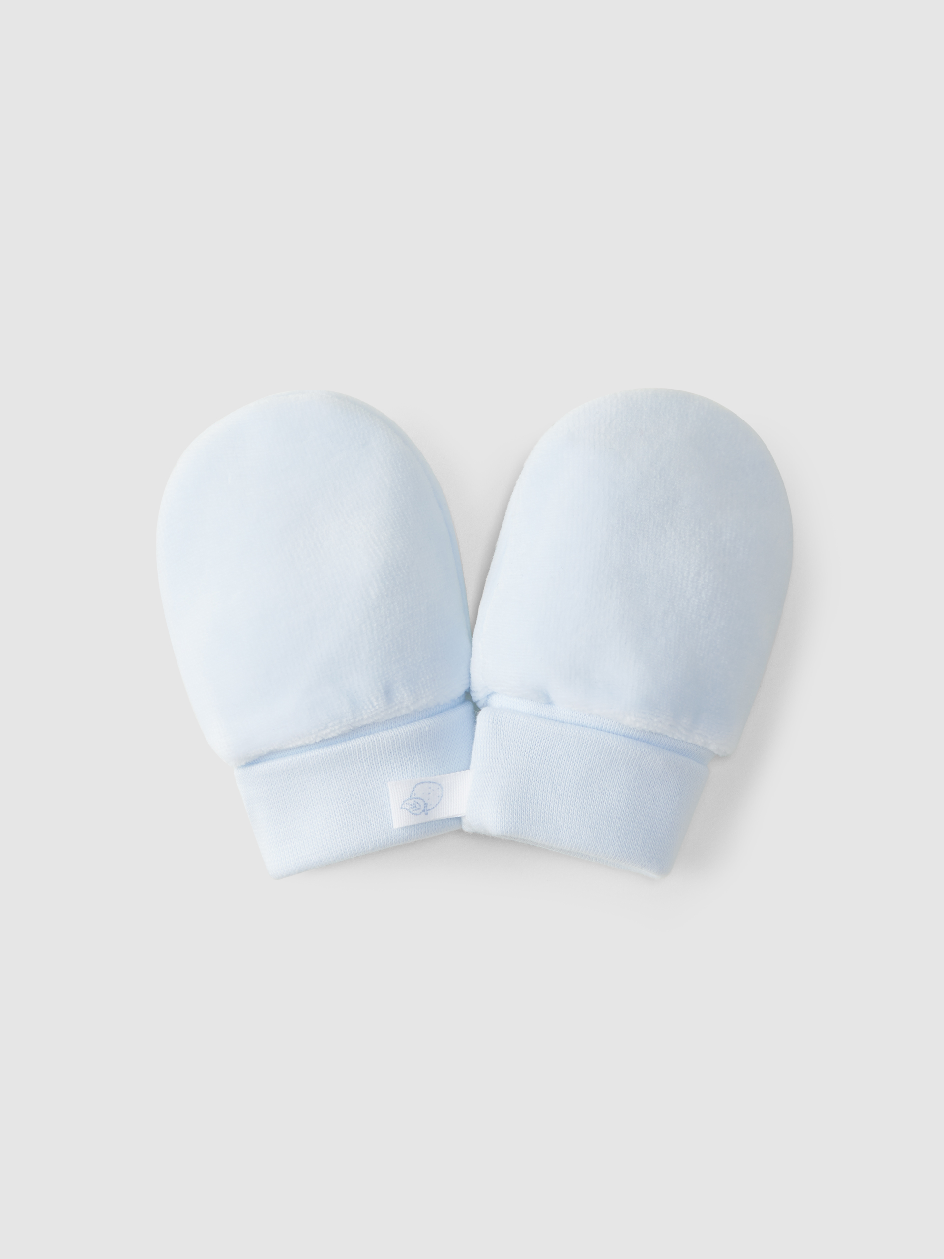 Gants en velours uni