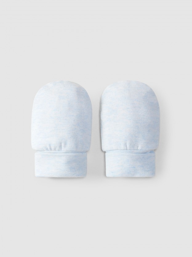 Cotton blend gloves