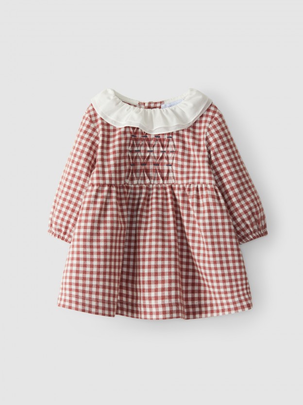 Plaid honeycomb dress Plaid honeycomb dress