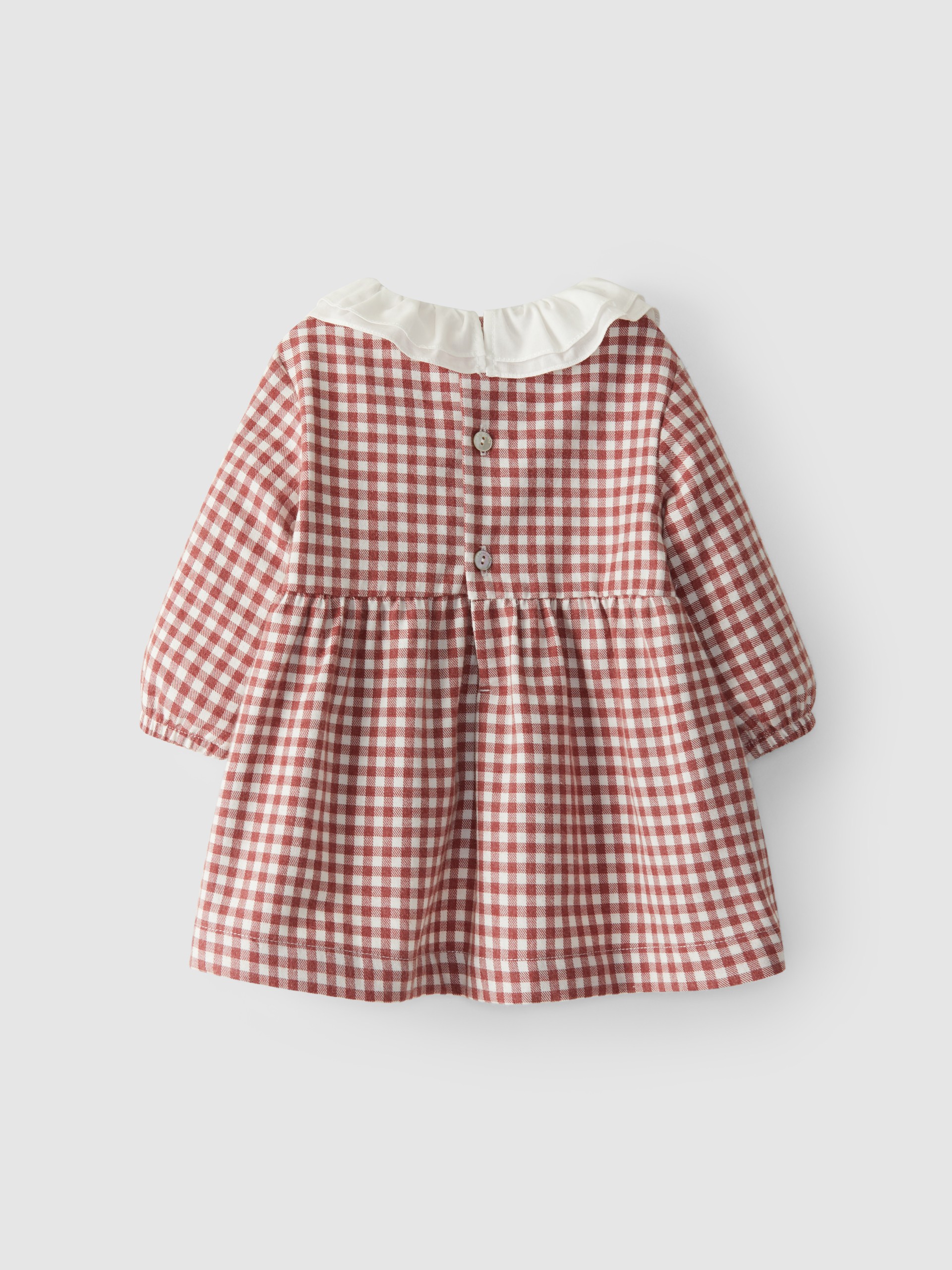 Plaid honeycomb dress