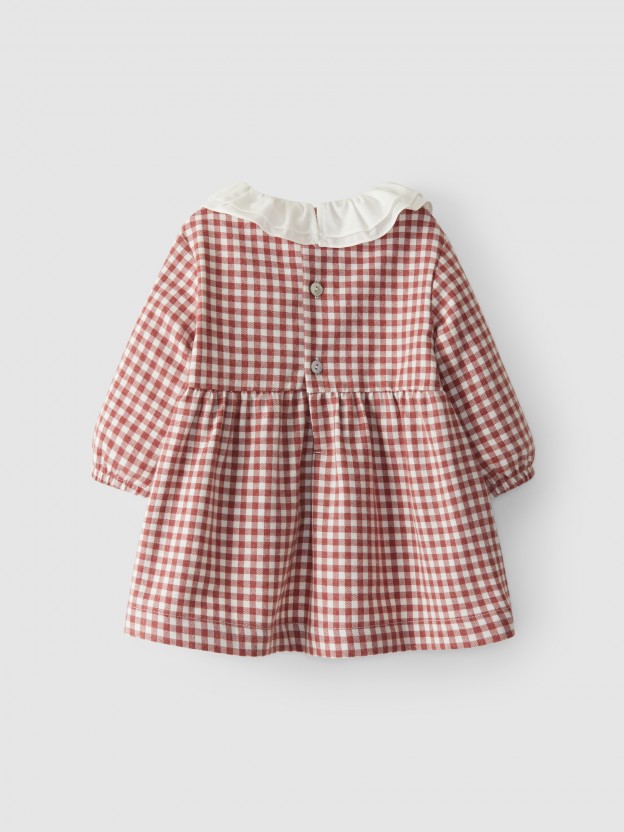 Plaid honeycomb dress Plaid honeycomb dress