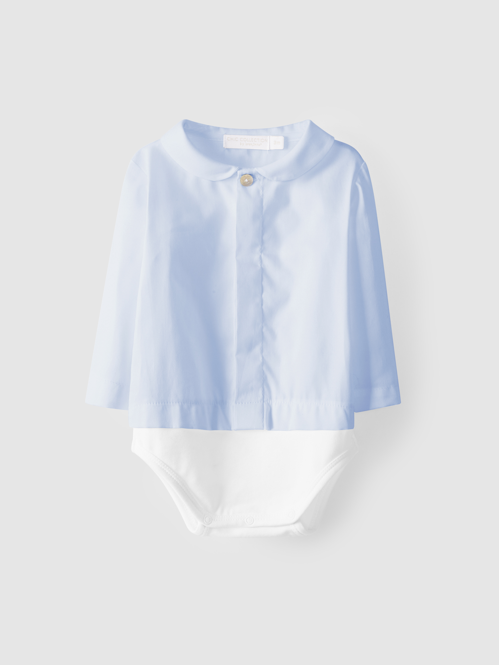 Body-camisa cuello principe