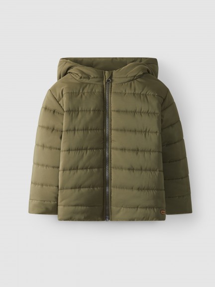 Padded waterproof coat