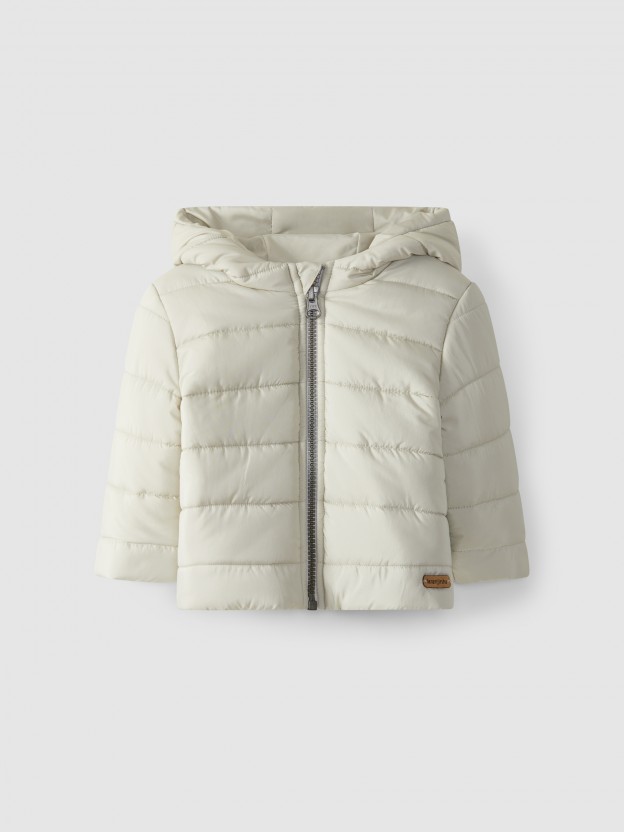 Blouson imperm�able molletonn�