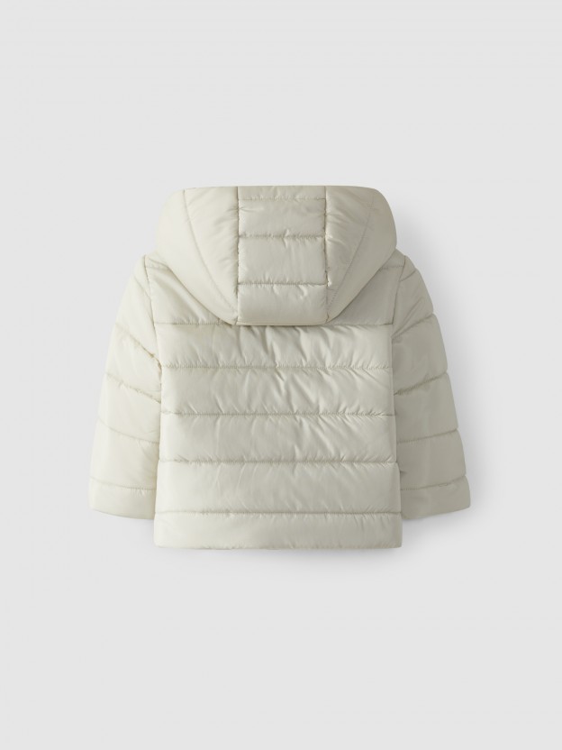 Blouson imperm�able molletonn�