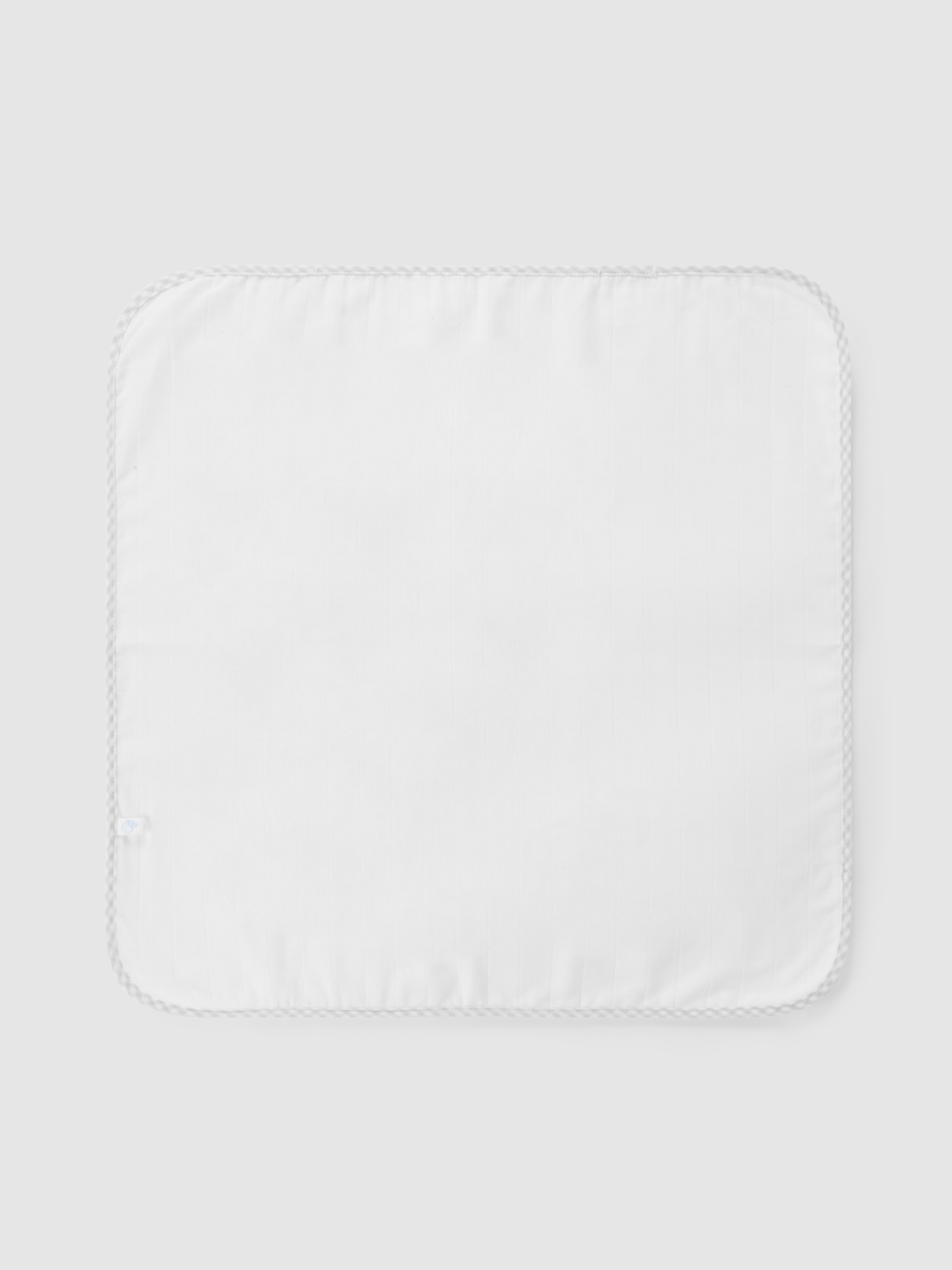 Pack of two vichy burping cloths