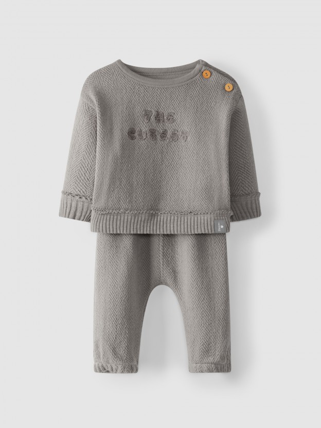 Kit pull « The cutest » et pantalon Kit pull « The cutest » et pantalon