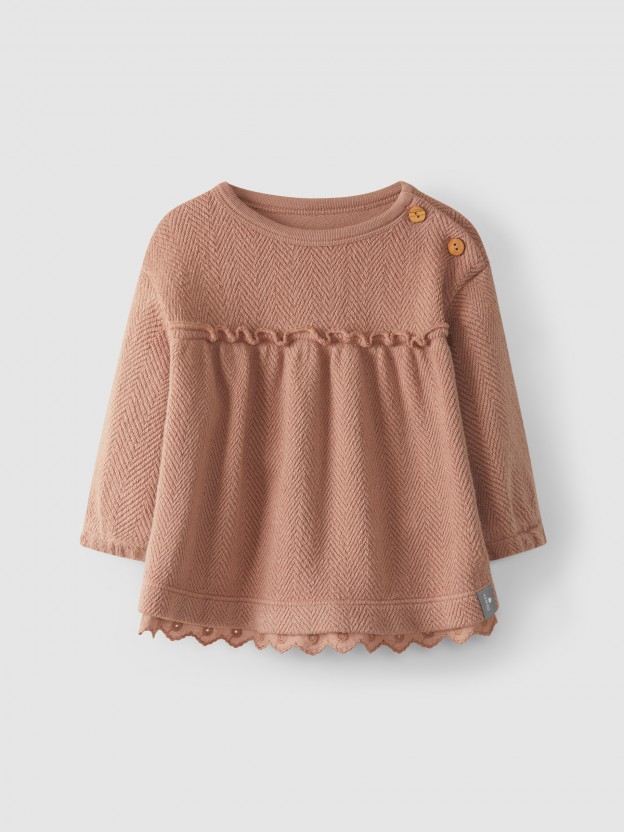 Organic cotton embroidered dress Organic cotton embroidered dress