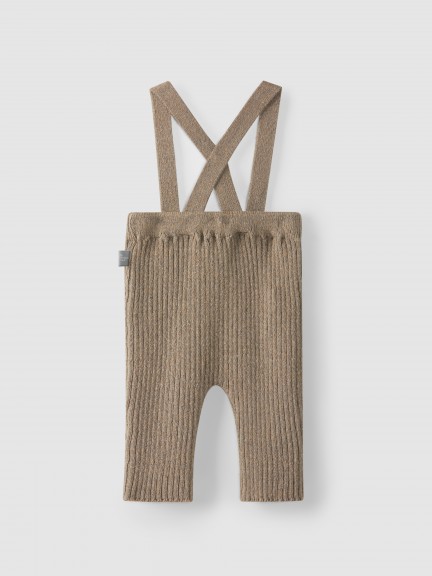 Knitted pants with straps Knitted pants with straps