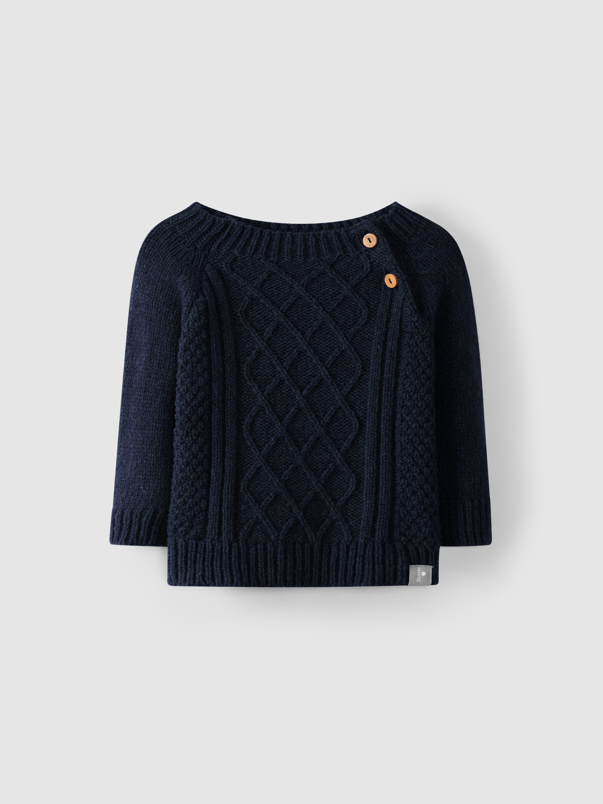 Camisola tricotada malha de oitos