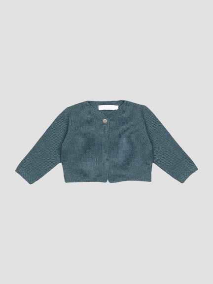 Basic knitted cardigan