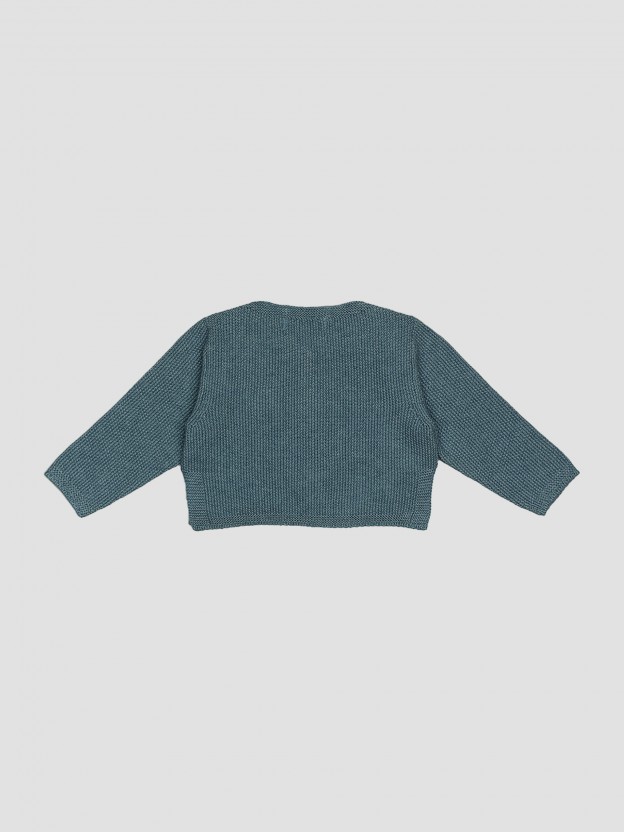 Basic knitted cardigan