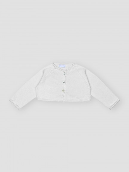 Gilet court tricoté basique Gilet court tricoté basique
