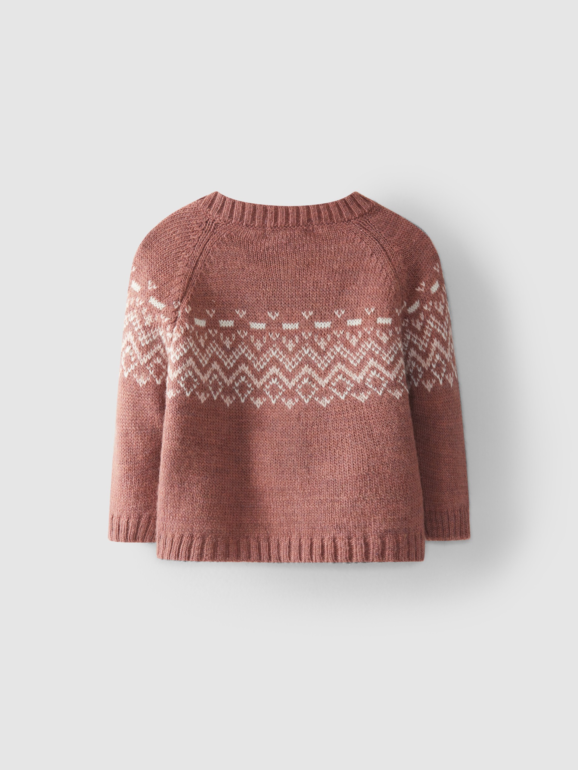 Gilet tricoté jacquard