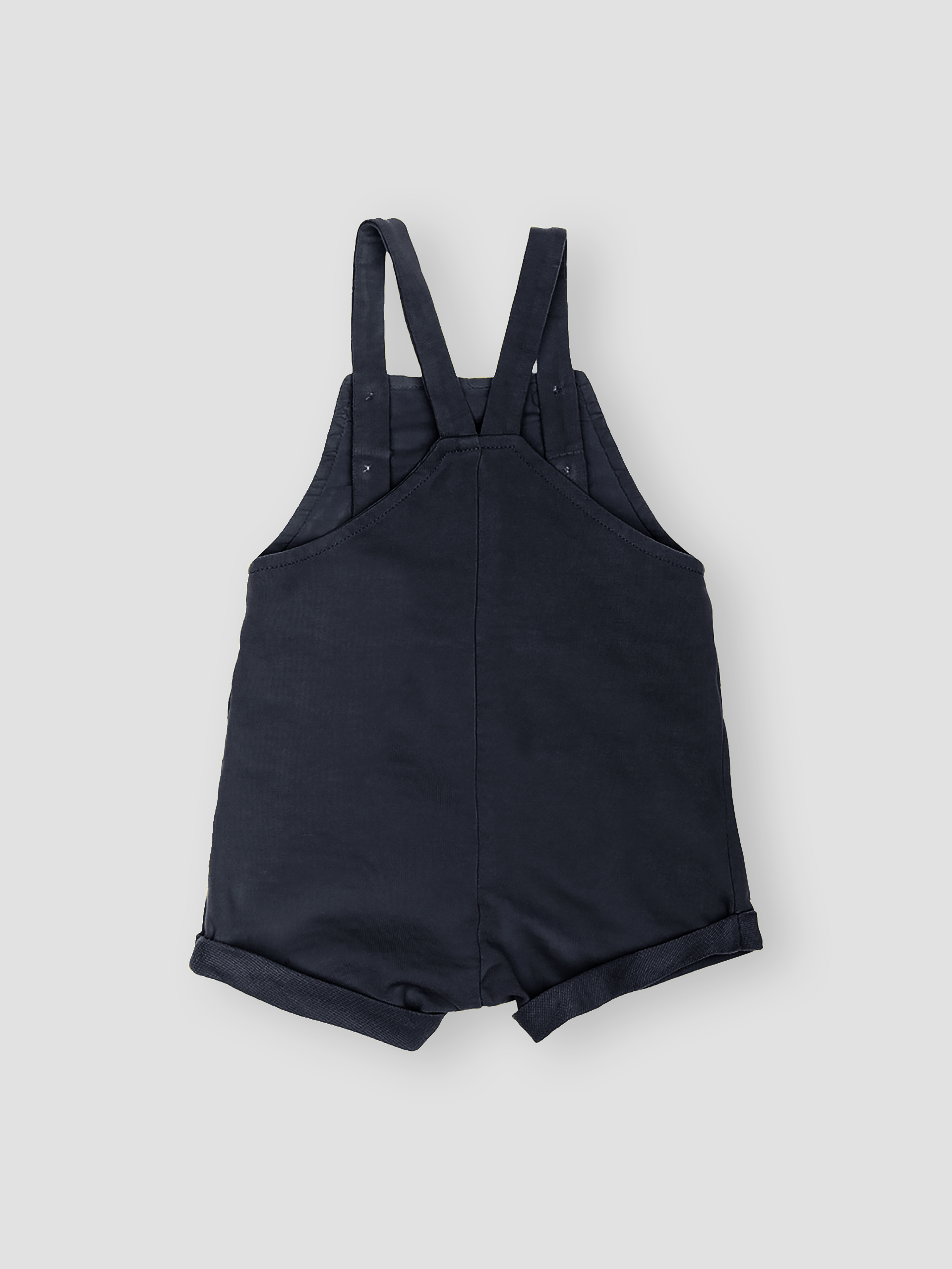 Jardineiras felpa com bolso