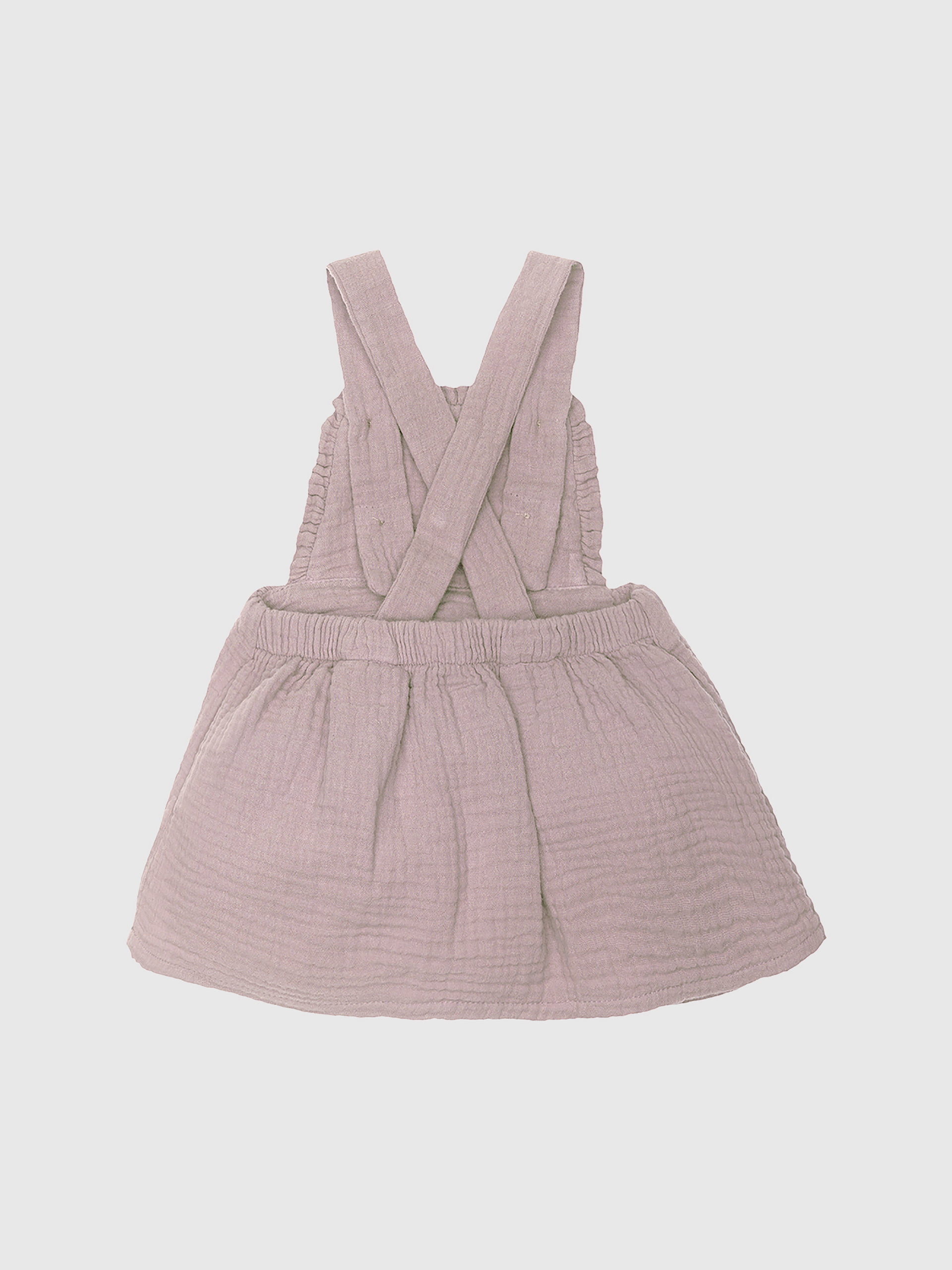 Jupe salopette en coton de couche