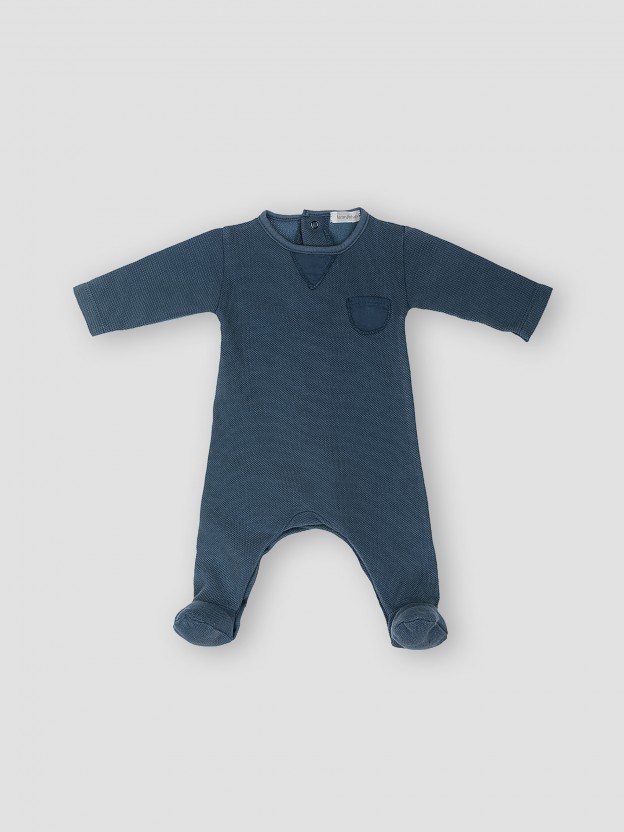 Babygrow algodão orgânico sem gola Babygrow algodão orgânico sem gola
