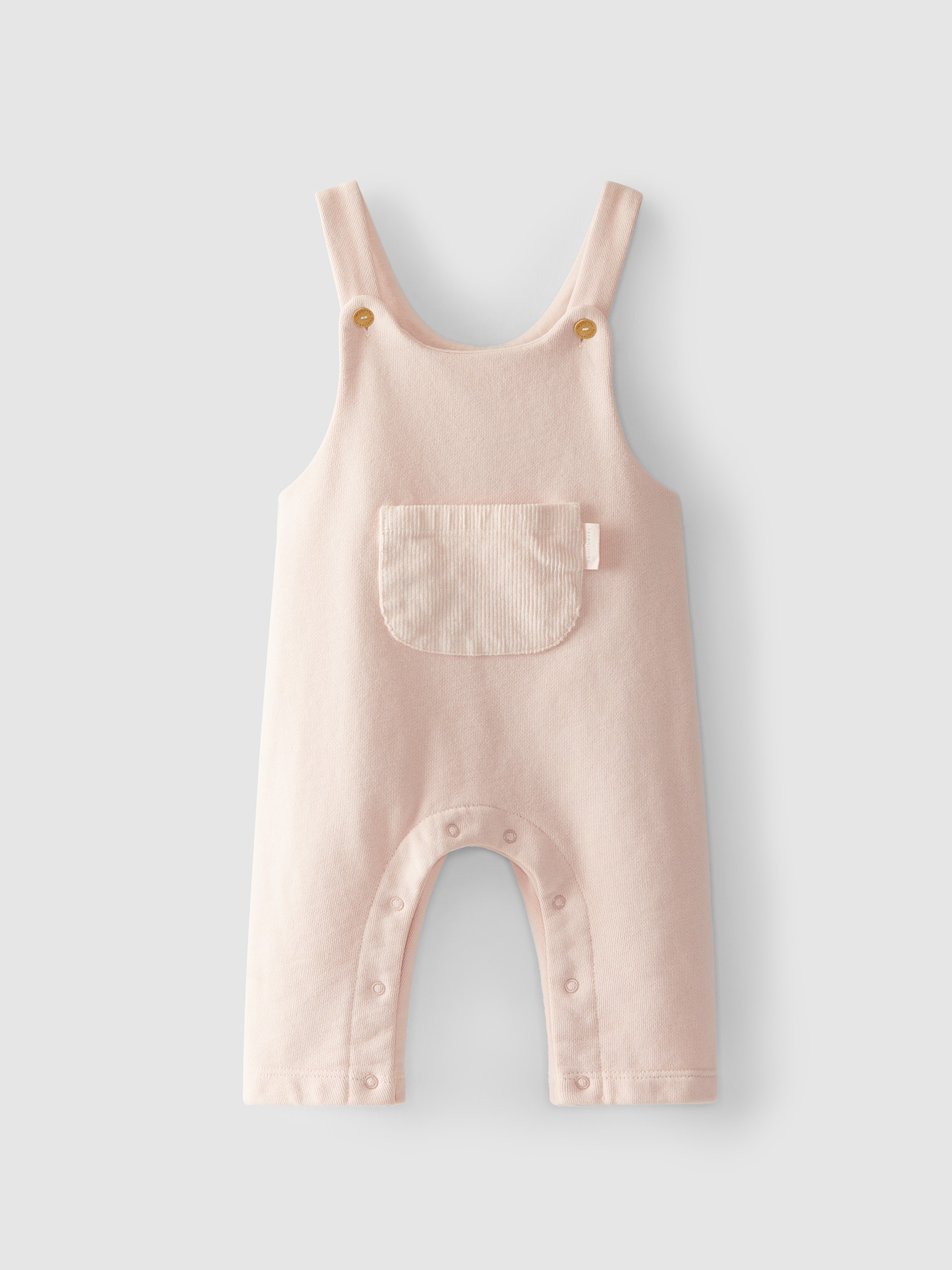 Salopette en peluche avec poche