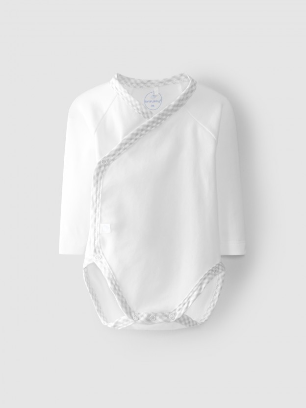 Body croisé carreaux vichy Body croisé carreaux vichy