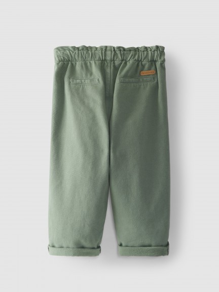 Twill pull-up pants Twill pull-up pants