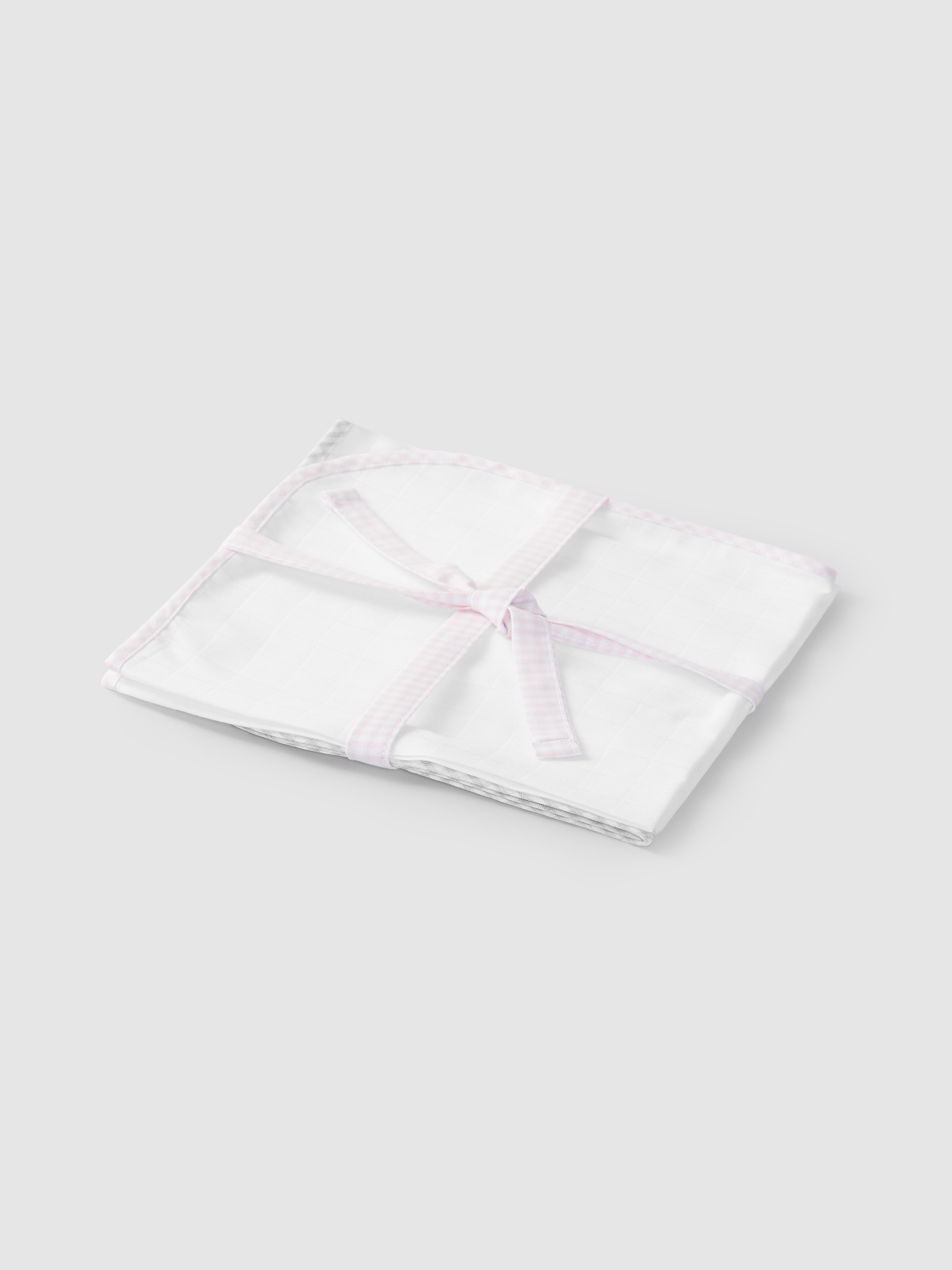 Pack of two vichy burping cloths