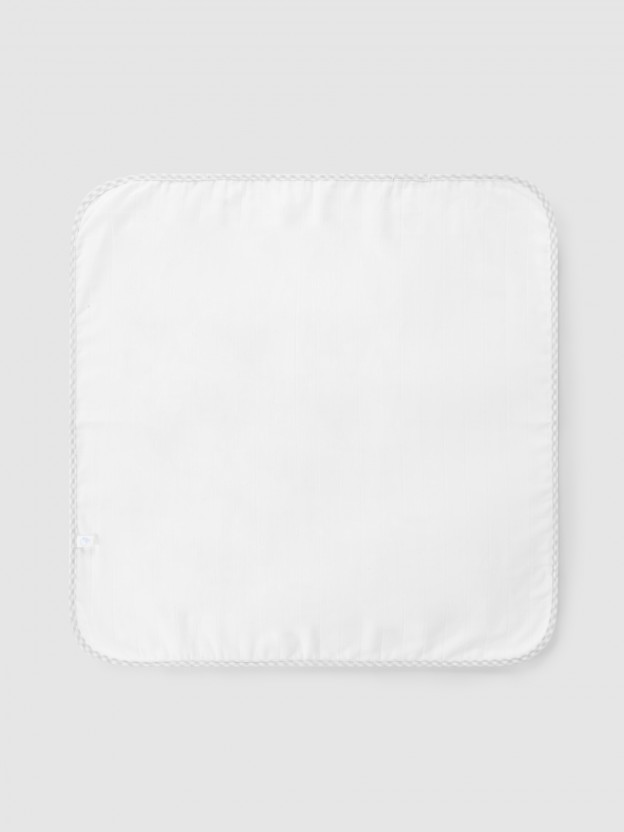 Pack of two vichy burping cloths Pack of two vichy burping cloths
