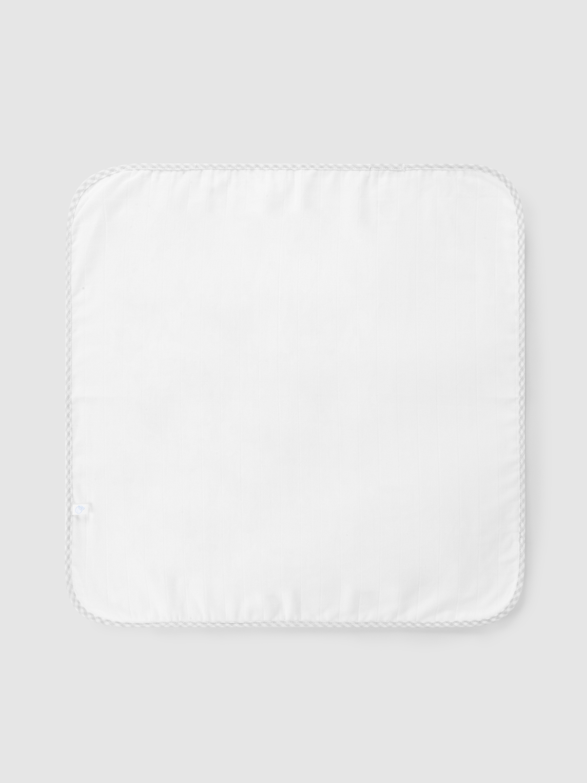 Pack of two vichy burping cloths