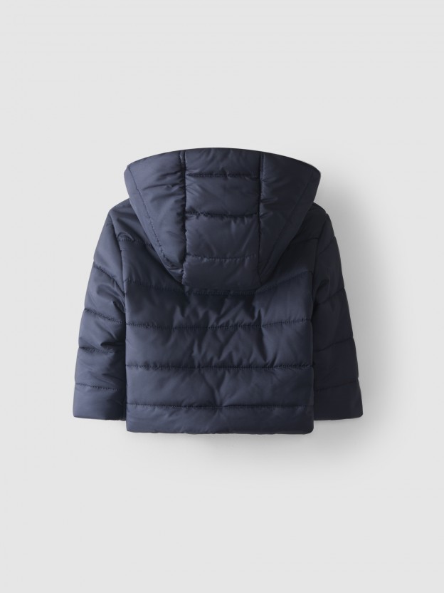 Padded waterproof coat