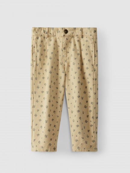 Pantalones estampado de flores