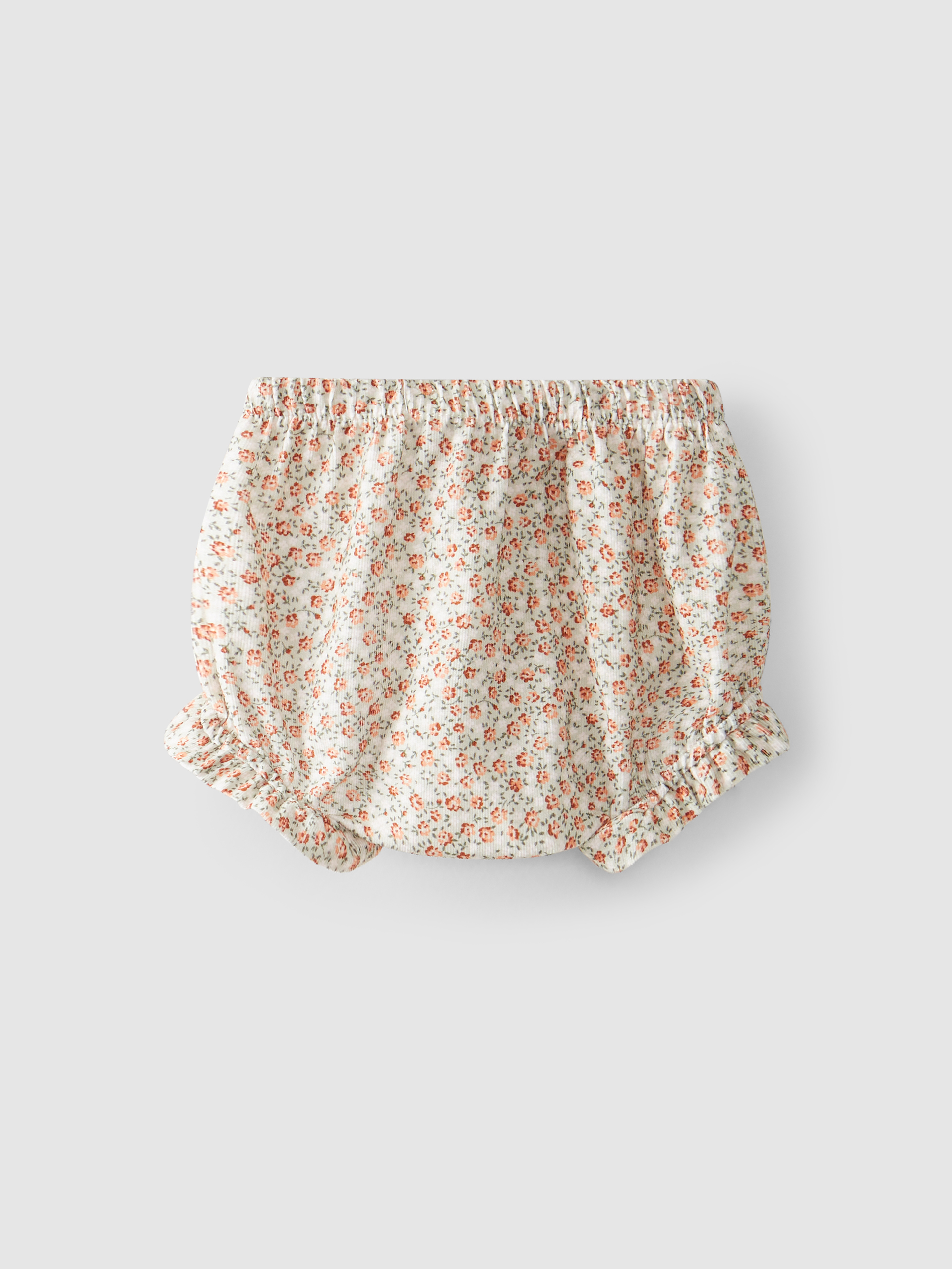 Short pull-up velours micro-côtelé biologique