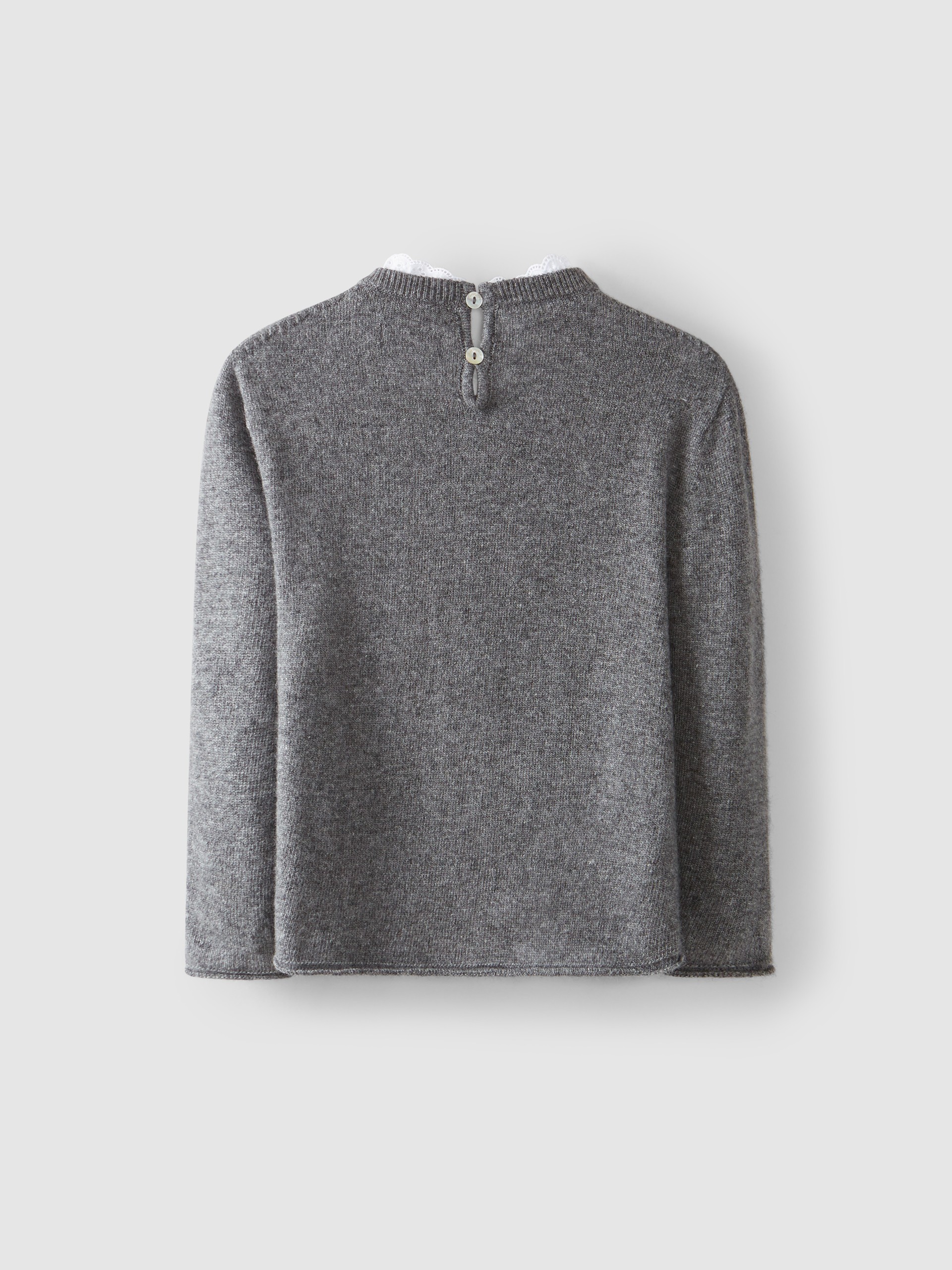 Two-in-one knitted jumper