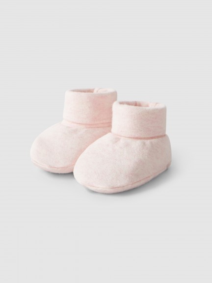 Cotton jersey booties Cotton jersey booties
