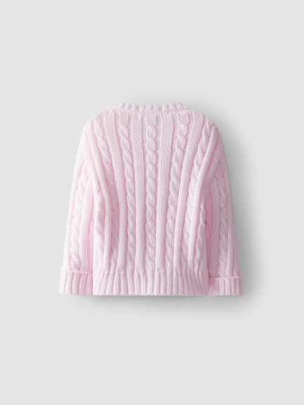 Braided jersey cardigan Braided jersey cardigan