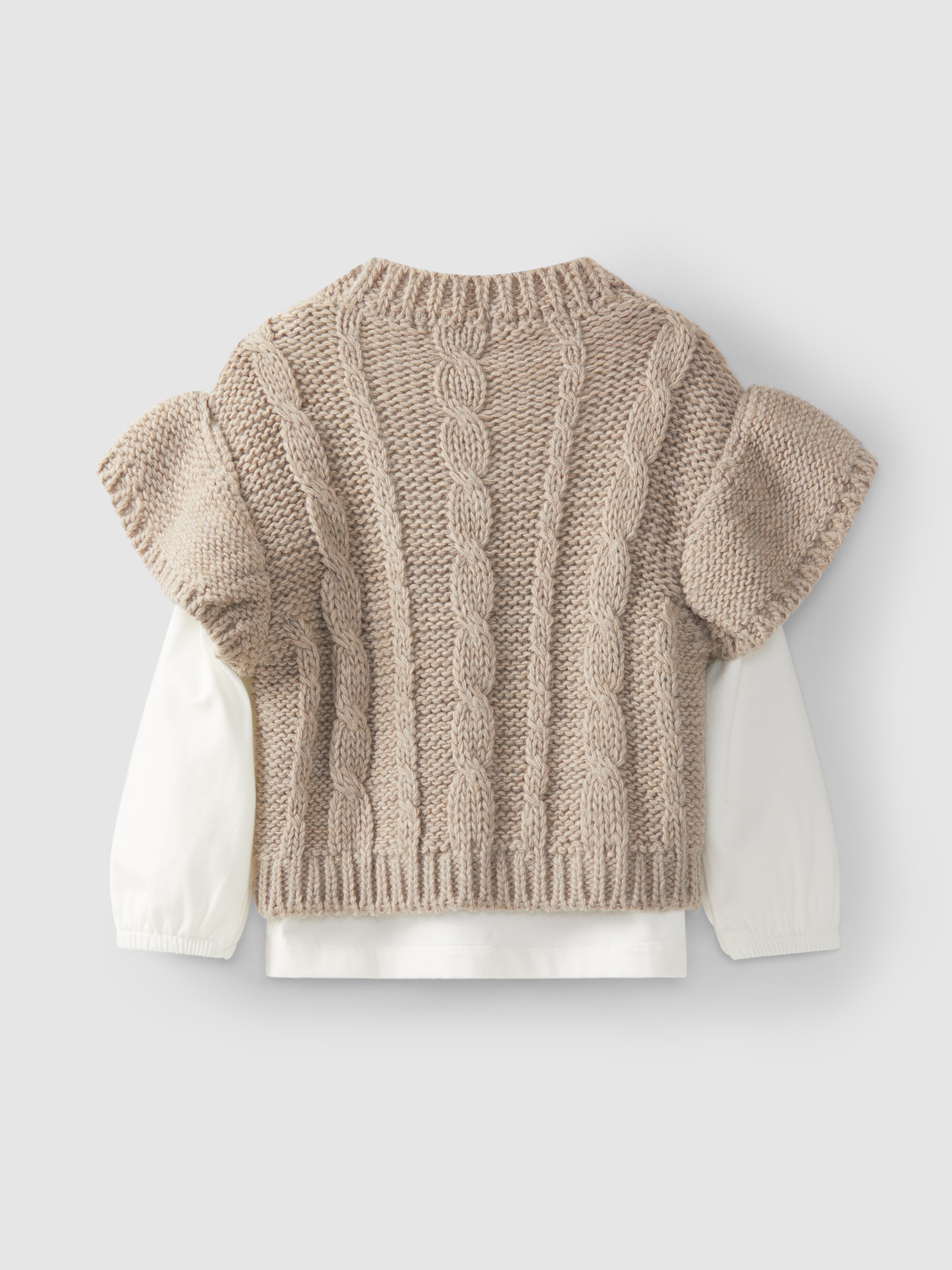 Sweater and vest set