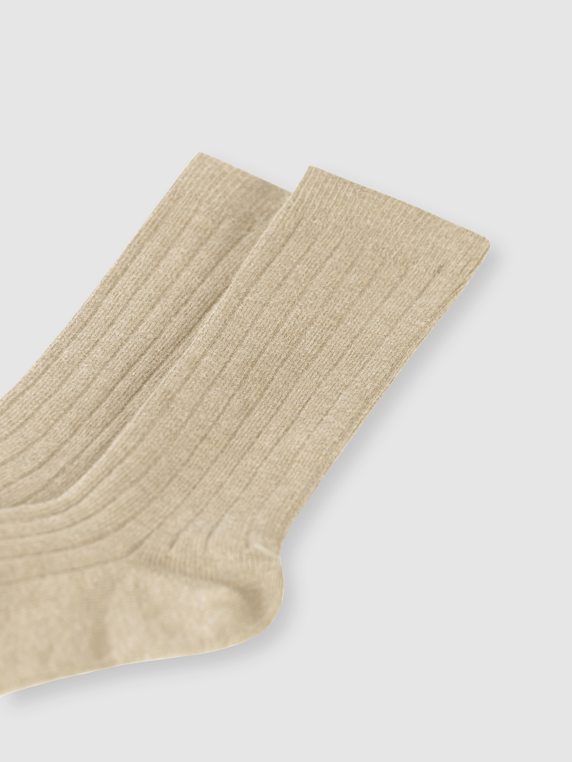 Basic rib knee high socks Cóndor