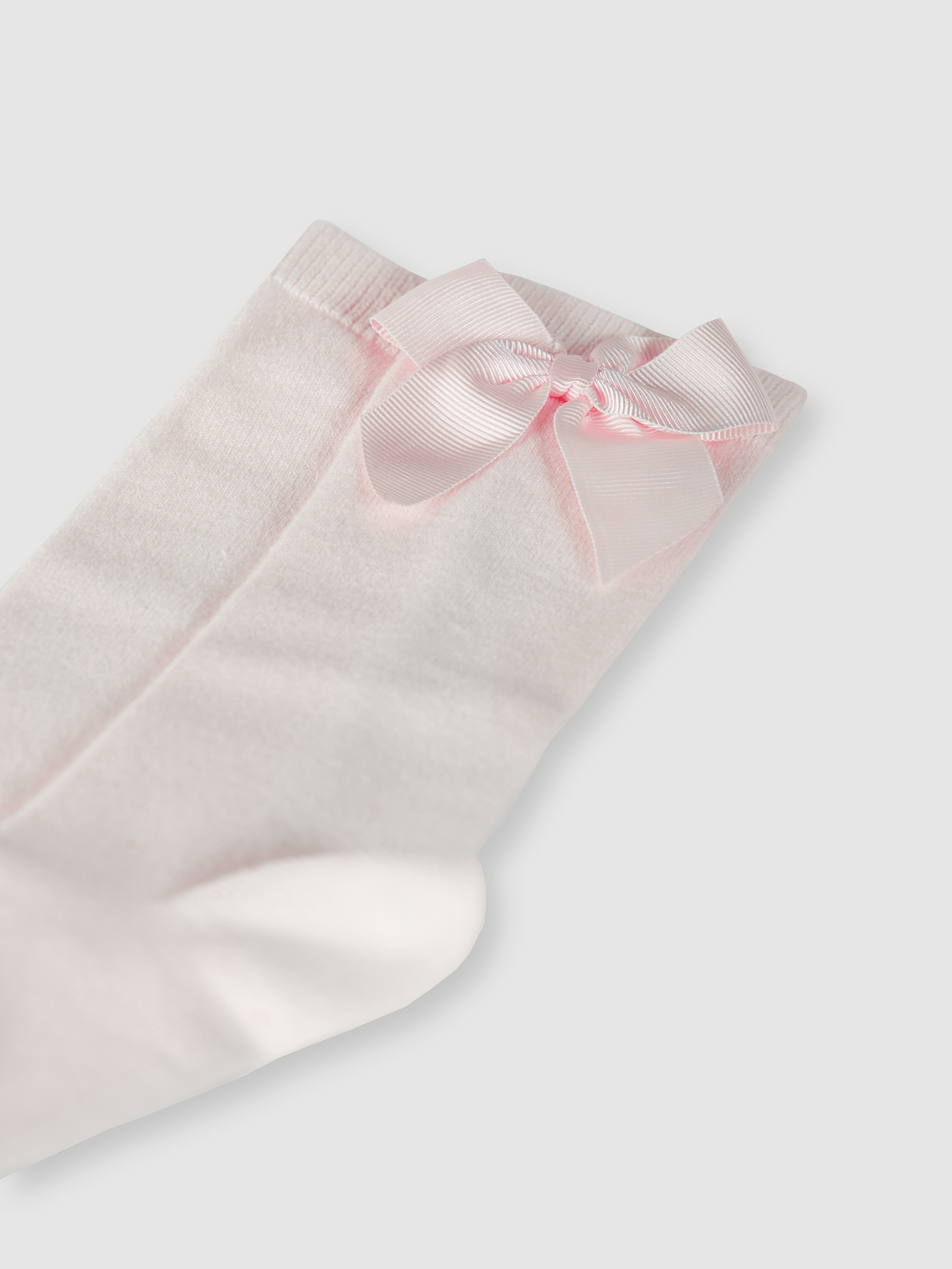Chaussettes hautes cotton avec noeud latéral Cóndor