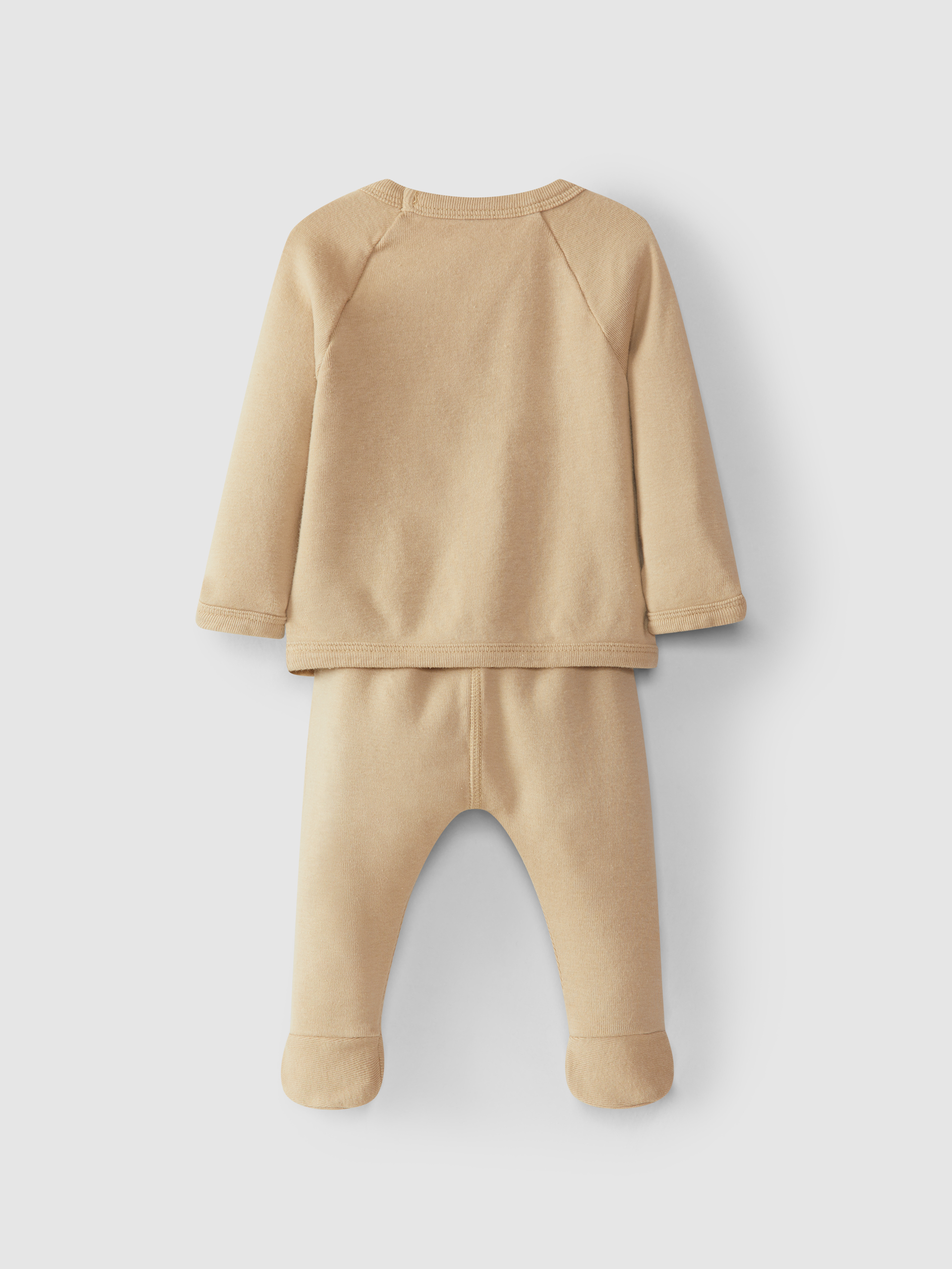 Crossover sweater and pants set