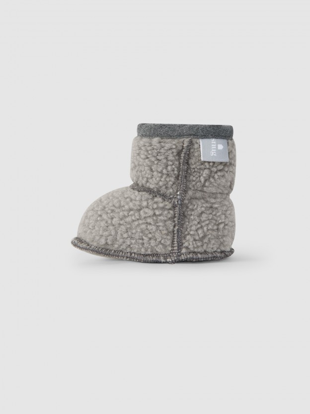 Fur booties Fur booties
