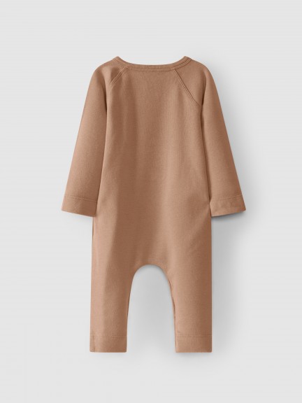 Romper carded jersey with pocket Romper carded jersey with pocket