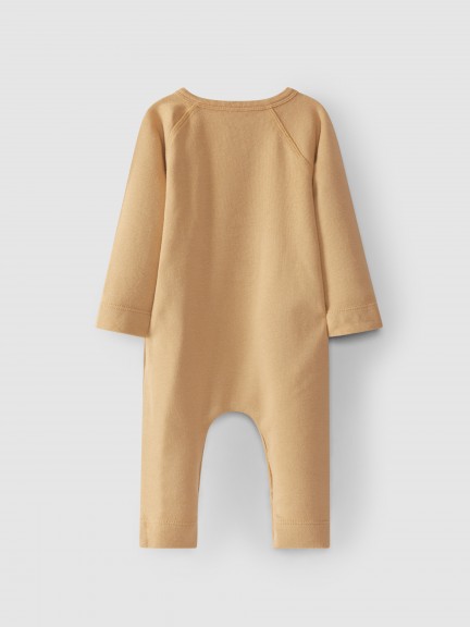 Romper carded jersey with pocket Romper carded jersey with pocket